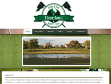 Tablet Screenshot of heartlandgolfclubky.com